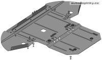 Kryt pod motor Audi A8 motor: 3,0 TDI (Automatick� p�evodovka) -- rok v�roby 2002-2010