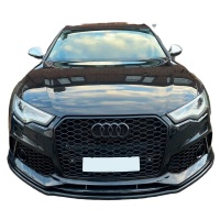Oneway p�edn� spoiler Audi RS6 C7 / C7 Facelift -- rok v�roby 2013-2017 - leskl� �ern�