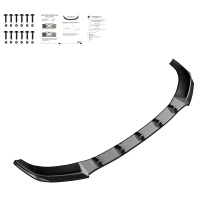 Oneway p�edn� spoiler Audi A7 S-Line/S7 C7 Facelift -- rok v�roby 2014-2017 - Verze 2 - leskl� �ern�
