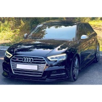 Oneway přední spoiler Audi S3 Sportback 8V Facelift -- rok výroby 2016-2020 - Verze 2 - lesklá černá Oneway přední spoiler Audi S3 Sportback 8V Facelift -- rok výroby 2016-2020 - Verze 2 - lesklá černá