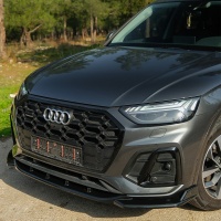 Oneway p�edn� spoiler Audi SQ5 / Q5 S-Line (FY) Facelift v�etn� Sportback -- rok v�roby 2020-24 - leskl� �ern�