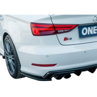 Oneway zadn� bo�n� difusory Audi S3 8V Sedan -- rok v�roby 2013-2016 - leskl� �ern�