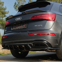 Oneway zadn� bo�n� difusory Audi Q5 (FY) S-Line Facelift (NE pro Sportback) -- rok v�roby 2020-24 - leskl� �ern�