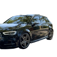 Oneway prahov� n�stavce Audi S3 8V/8V Facelift Sportback -- rok v�roby 2013-2020 - leskl� �ern�