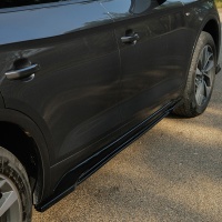Oneway prahov� n�stavce Audi SQ5 / Q5 S-Line (FY) Facelift v�etn� Sportback -- rok v�roby 2020-24 - leskl� �ern�