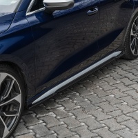 Oneway prahov� n�stavce Audi A3 8Y S-Line/S3 Sedan/Sportback -- rok v�roby 2020-24 - leskl� �ern�