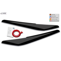 RDX Racedesign p�edn� mra��tka (ABS �ern� leskl� plast) Audi Q2 (GA) -- od roku v�roby 2016-