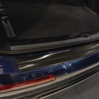 Kryt prahu zadn�ch dve�� nerez �ern� Audi Q7 II / S-line -- rok v�roby 2015-19 / 2019- / 2024-