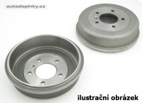 Zimmermann zadn� brzdov� bubny - Audi 100 (4A, C4), 2.0 - v�kon 74 kW -- rok v�roby 12/1990-06/1994