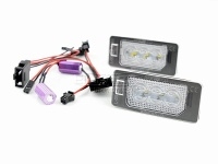 LED osv�tlen� SPZ OE-Style b�l� Audi TT 8J -- rok v�roby 2006-08