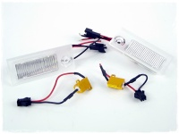 LED osv�tlen� SPZ b�l� Audi A6 C5 -- rok v�roby 94-2003
