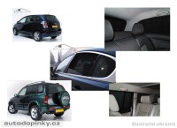 Privacy Shades p�esn� protislune�n� clony Audi A6 C9 Avant  -- od roku v�roby 2025- (6-d�ln� sada)