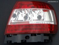Zadn� sv�tla (lampy) Audi A4 sedan - rok v�roby 95-00 LED �erven�/�ir�