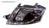P�edn� sv�tla (lampy) �ern� + homologovan� DRL denn� sv�cen� Audi TT -- rok v�roby 99-05