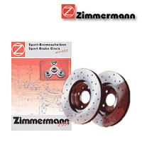 Zimmermann p�edn� sportovn� brzdov� kotou�e - vzduchem chlazen� Audi TT (8J3), 1.8 TFSI - v�kon 118 kW -- od roku v�roby 06/2008-